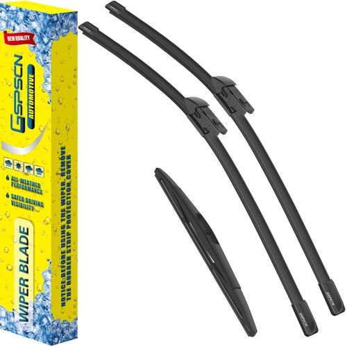 GSPSCN 3 Wipers Replacement For Subaru Outback 2023 2022 2021 2020，Original Equipment Windshield Wiper Blades Set 26"+18"+16" (Set of 3)