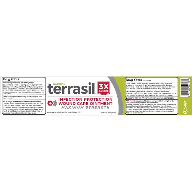 terrasil® Bed Sore & Pressure Sore Relief ointment