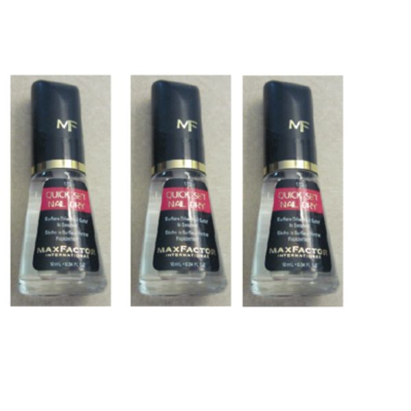 Max Factor Quick Set Nail Dry ( 3 Pack )