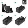 CELLONIC Chargar Compatible for NP-60 Power Supply Adapter with Smart Charging Cable