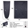 iClimb 3M Thinsulate Insulation Warm Camping Blanket Ultralight Compact (Dark Grey)