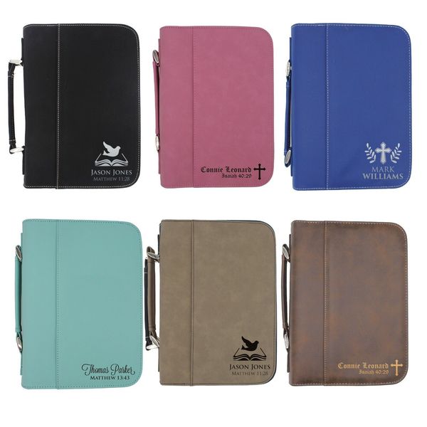 Custom Engraved Bible Cover Case - Religious Gift