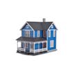 Kibri 38841 Swedish House Blue Kit