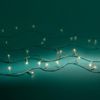 Lumineo durchsichtige LED-Lichterkette, 40 LED's 3 Meter, Dimmbar mit Timer
