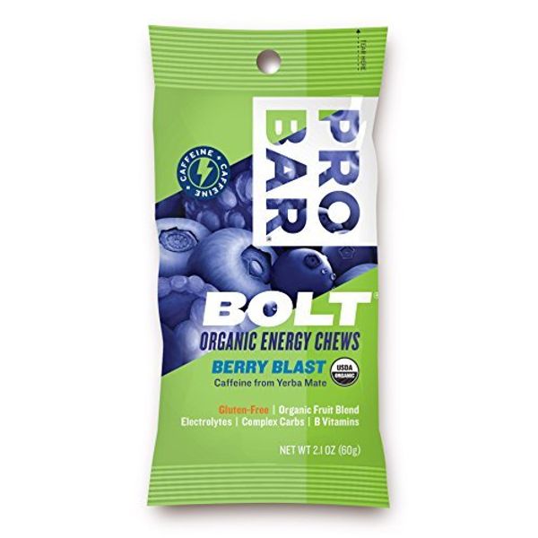 Probar Bolt Organic Energy Berry Blast Snack Food Bar, 2.1 Ounce