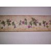 PETITE GRAPE VINE WITH GRAPES PREPASTED KITCHEN WALLPAPER BORDER # SM8430B