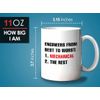 Engineers Mechanical Coffee Mug 15oz White - Engineers From Best To Worst - Engineering Civil Electrical Manager Tech Biochemical Software