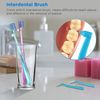 Fregum V-Shaped Orthodontic Toothbrush for Braces, Soft Bristles, 6 Count