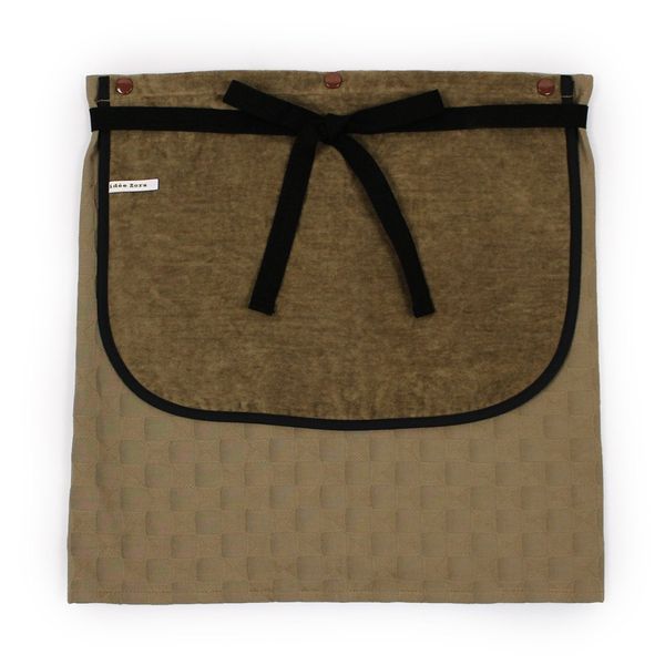 Made In [Bath Towel] gyaruson Apron Small (Brown)