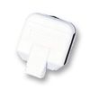 Plug, 13A, Rubber, White HDPT13WHI