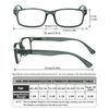 LUFF Unbreakable Reading Glasses for Women,4PCS Blue Light Blocking Reading Glasses Men,Comfortable Spring Hinge Readers