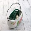 Craftsman House Mosquito Trap Incense Holder Hydrangea Rabbit Incense Pot