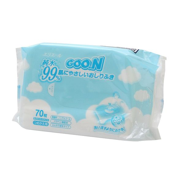 GOO.N Skin Friendly Baby Baby Wipes 70sheets