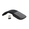2.4GHz Foldable Arc Touch Wireless Mouse Optical Mice With USB Receiver Black