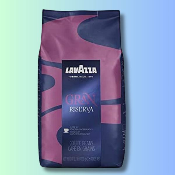 Lavazza Gran Riserva Whole Bean Coffee Blend, Dark Espresso Roast, 2.2-Pound Bag