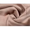 Vegan Wool Heavyweight Flannel Fabric, per metre - Plain - Nude