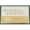 Meta Dental Endodontic Color Coded Gutta Percha Points Size #45 White 120/Box