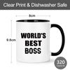 Joymaking Boss Gift Mug 11oz - World's Best Boss