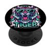 Easy Tiger Graphic Design In Vivid Colors PopSockets Swappable PopGrip
