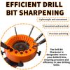 Drill Bit Sharpener, Power Drill Bit Grinding Attachment, Giant Blade Angle Grinder Tool for Grinding Drill Bits, Compatible with 2-13mm Drill Bits, 125mm Grinder (1PCS)
