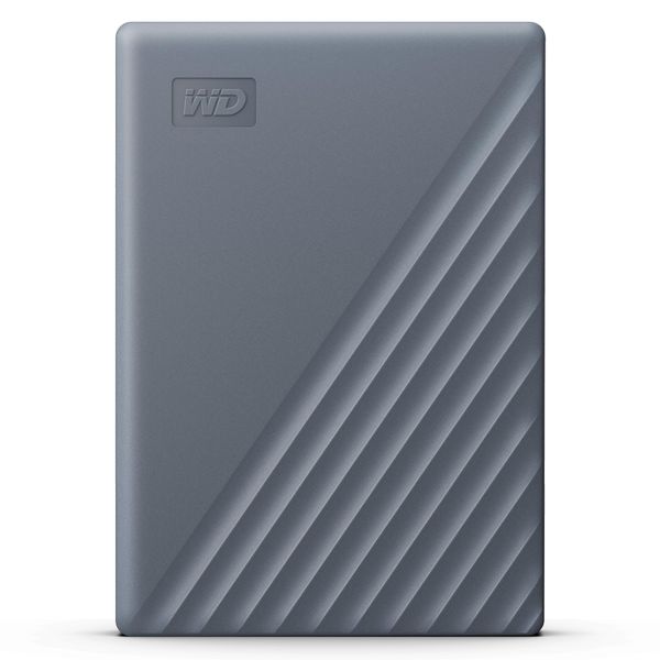 WD 5TB My Passport Portable HDD Works with USB-C and USB-A devices with software for device management, backup and password protection, Works with PC,Mac,Chromebook,Gaming Console and Mobile Devices