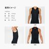 McDavid Hex Tank Shirt (3 Pads) , black