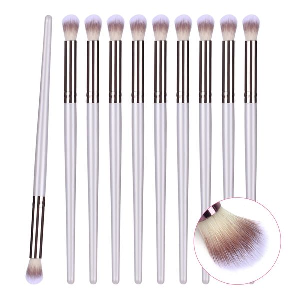 Eyelash Cleaning Brushes, ATOMUS 10pcs Lash Shampoo Cleansing Brushes for Lash Extension Soft Facial Makeup Remover Tools Lash Supplies（white）