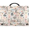 Grafoplás 37402426 School Case with Handle, Polypropylene, Pluche Collection, Rome
