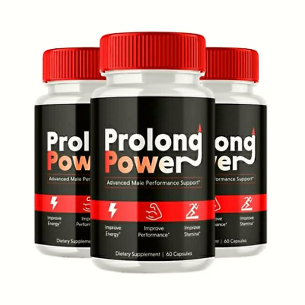 3-Pack Prolong Power to Boost Vitality and Performance for Men - 180 Capsules