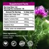 2x Milk Thistle Extract Liquid Drop,Dandelion Root, Liver Cleanse Immune Support