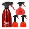 Evo 16oz Non Aerosol Stainless Steel Oil Sprayer with 6oz and 8oz Sprayer Bundle