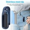 EEweca 2-Pack Clip for Fitbit Luxe, Clip Holder Compatible with Fitbit Luxe, Black + Soft Pink
