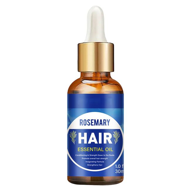 Diluted Rosemary Oil For Hair Growth, Rosemary Essential Oil For Hair Loss & Strengthen Hair, Natural Pure Rosemary Oil Nourish Scalp & Skin, Eyebrow & Eyelash Growth For Women & Men