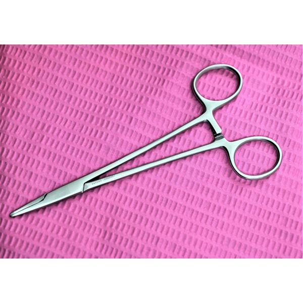 New Premium Webster Needle Holder Driver Smooth Jaws 5 Inches Beveled Edge