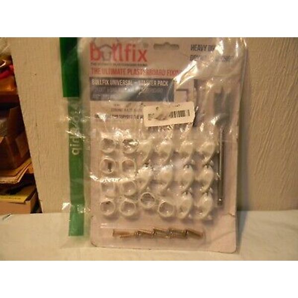 Bullfix Heavy Duty Drywall Anchors,  10 Pack, Hollow Wall Anchor Mou