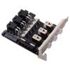 3 Festplatten Control System Intelligent Control Management System HDD SSD Power Switch mit Low Profile Bracket