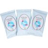 Smooth Powder Sheets, Sea Soap Scent, Portable, 10 Sheets x 3 Packs