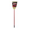 Libman 502 Big Corn Broom with 100% Broomcorn Fiber, 12" Sweep Surface