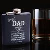 Arora Ultimate Gift for Man 8868 Dad Hip Flask, Multicolour, One Size