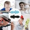 oAuLrX Ear Plugs Silicone Ear Plugs String with Cord Soundproofing Sleep Noise Isolating Soft Silicone Cord Ear Plugs Hearing Protection Ear Plugs (Pack of 20 Pairs)
