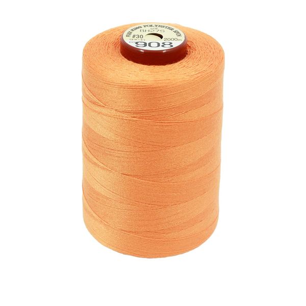 FUJIX Col.908 King Spun Sewing Thread Industrial 30#/2,000m Thick