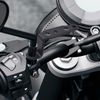 2pcs Motorcycle mounting Bracket Motorcycle spot Light Headlight Support Relocation Bracket Metal Holder Black (Black)
