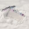 Fluorite Stone Hair Combs (Quantity of 2)