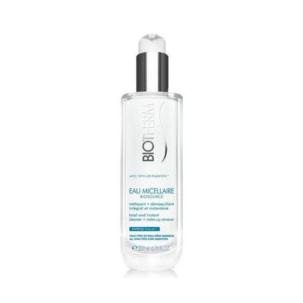 BIOSOURCE Make-up Remover Express Micellar Water Gentle Cleanser and Make-up Remover 200mL (클렌징워터)