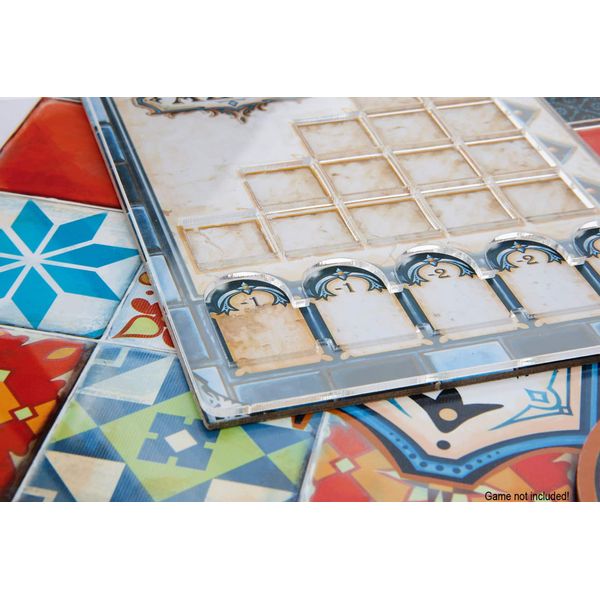 docsmagic.de Insert + 4 Player Organizer for Azul Board Game Box
