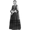 Florence Nightingale (BW) Mini Size Cutout
