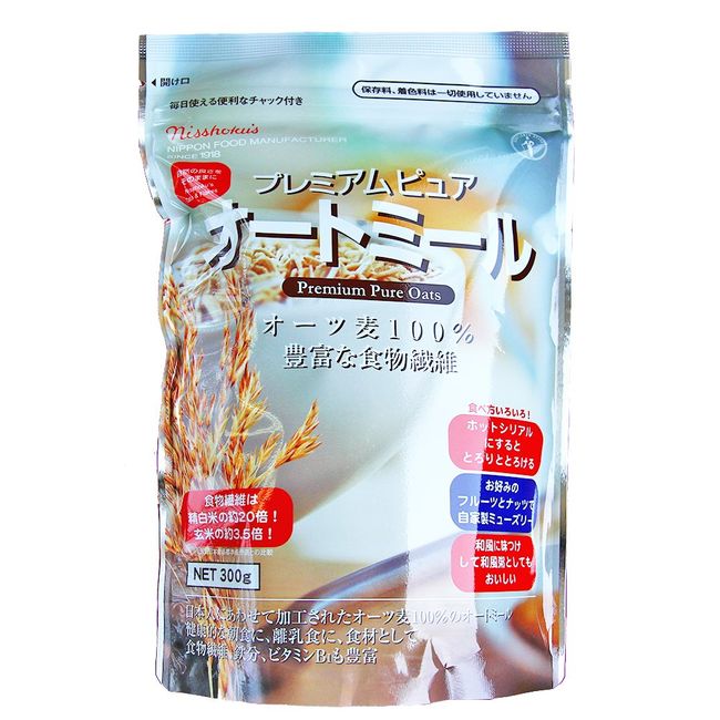 Japanese Manufactured Food Product Premium Oatmeal 100% Oats