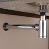 iOrange Chrome P-TRAP Brass Basin Sink Waste Trap Drain Kit