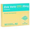 Zinc Verla OTC 20 mg Film-Coated Tablets