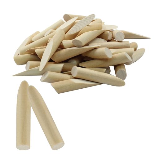 HARSKIYER 150 Pcs Solid Wood Pocket Hole Plugs for Screw Holes, 3/8 Inch Pine Wood Dowels Pins, Hardwood Plugs Pocket Hole Filler for Pocket Hole Jig